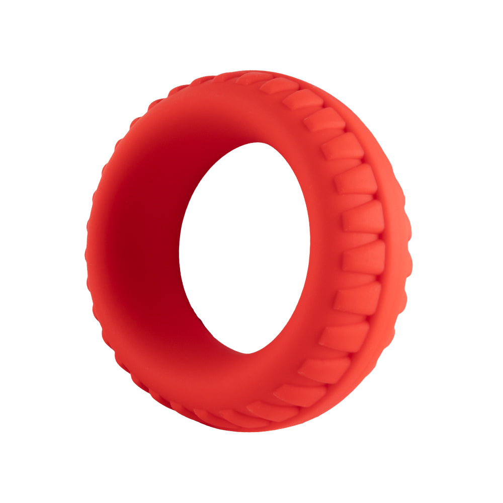 GripMaster GripTread Performance Cock Ring (35 - Red)