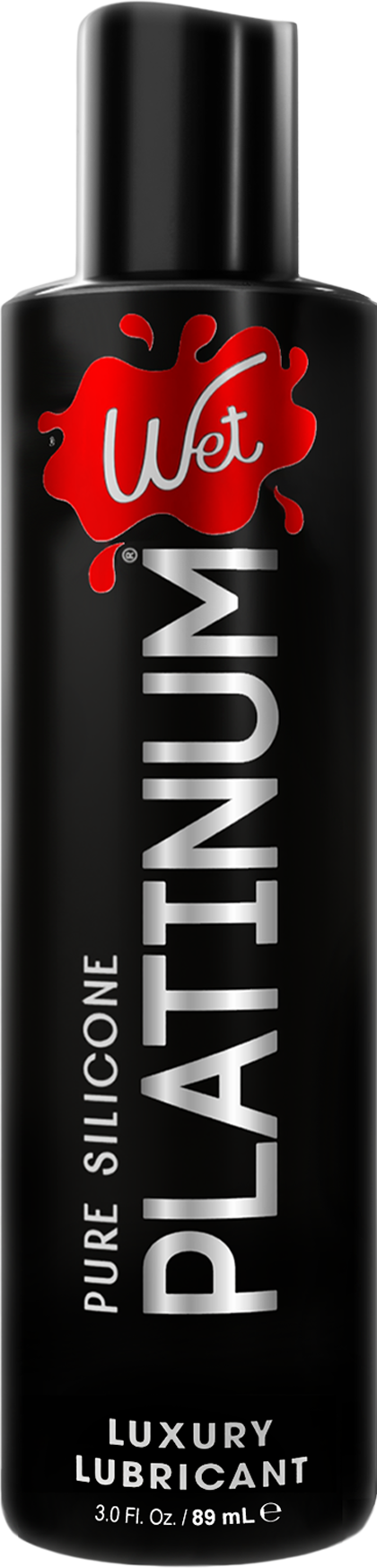 WET Platinum Premium Pure Silicone Lubricant 3oz